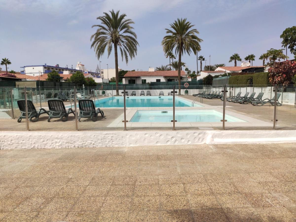 Renovated 2 Bedroom Bungalow In Playa Del Ingles Maspalomas (Gran Canaria) Exterior photo